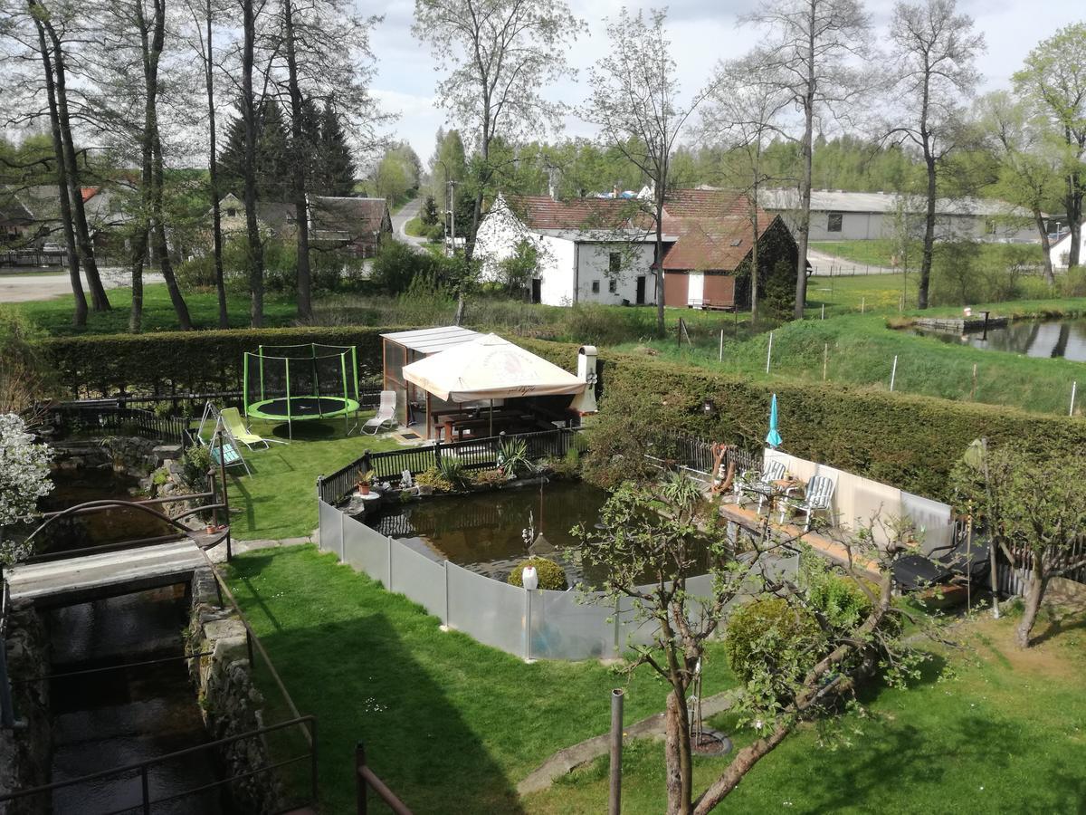 Apartman Ve Mlejne Nová Bystřice Buitenkant foto